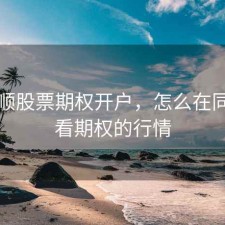 同花顺股票期权开户，怎么在同花顺看期权的行情