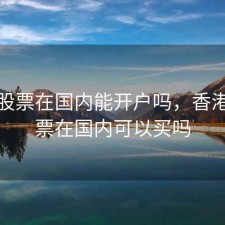 香港股票在国内能开户吗，香港的股票在国内可以买吗