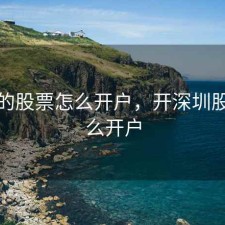 深圳的股票怎么开户，开深圳股票怎么开户