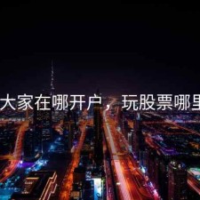 股票 大家在哪开户，玩股票哪里开户